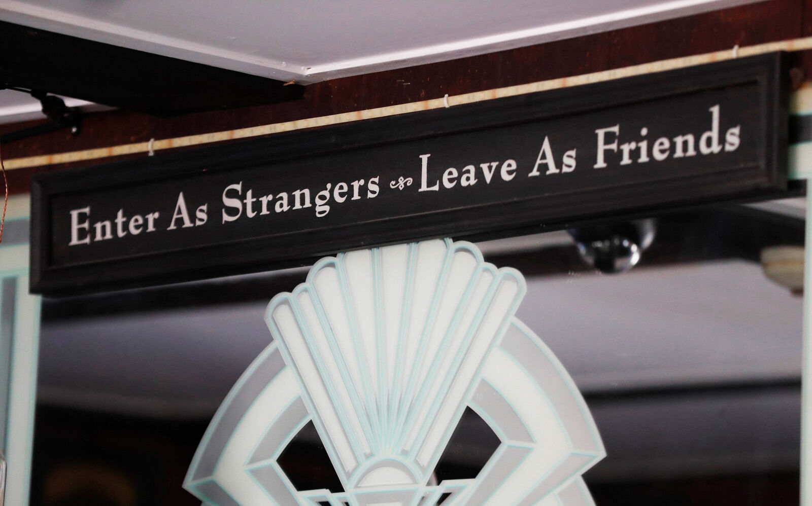 A friendly atmosphere